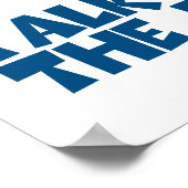 Poster Parlez à l'hippo de queue (Coin)