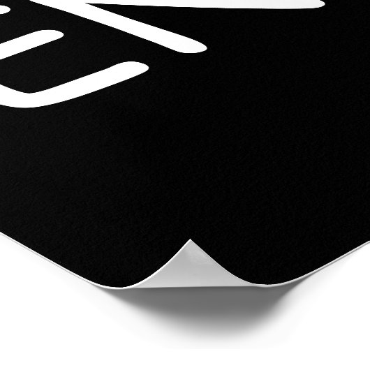 Poster Parlez anglais ! (Coin)