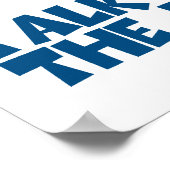 Poster Parlez au perroquet de la queue (Coin)