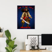 Poster Parlez Comme Un Pirate...Poster (Bureau à domicile)