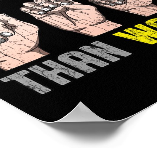 Poster Parlez Plus Haut Que Les Mots Sensibilisation Sour (Coin)