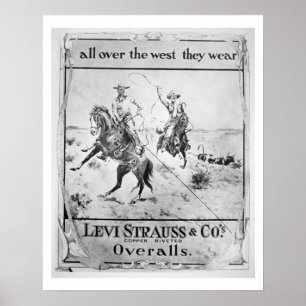 Poster Parlez pour Lévi Strauss et Co, c.1900 (le litho)