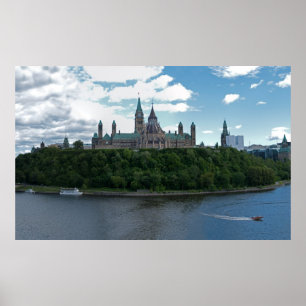 Poster Parliament Hill Ottawa Canada
