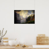 Poster Parmi la Sierra Nevada par Albert Bierstadt (Cuisine)