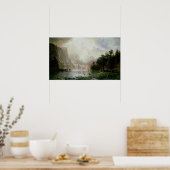 Poster Parmi les montagnes de la Sierra Nevada par Bierst (Cuisine)