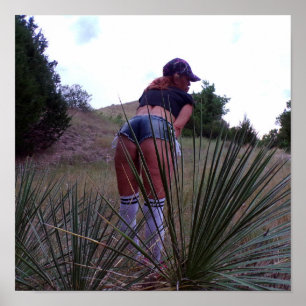 Poster Parmi Les Plantes du Yucca