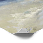 Poster Parmi les vagues, Aivazovsky (Coin)