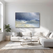 Poster Parmi les vagues, Aivazovsky