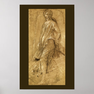 Poster Parnasse, Muse dansante par Andrea Mantegna
