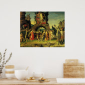Poster Parnassus, Mars et Vénus par Andrea Mantegna (Cuisine)