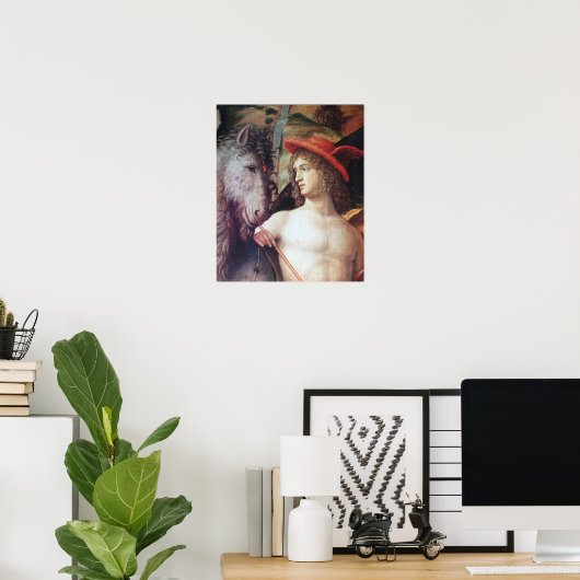 POSTER PARNASSUS / MERCURY WITH PEGASUS (Bureau à domicile)