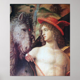 POSTER PARNASSUS / MERCURY WITH PEGASUS