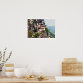 Poster Paro Taktsang : Le monastère du nid de tigre - Bho (Cuisine)