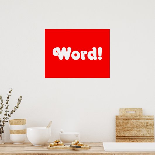 Poster Parole ! (Cuisine)