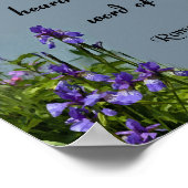 Poster Parole de Dieu, Verse de la Bible (Coin)