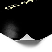 Poster Parole du jour Femme Fleur Vintage moderne (Coin)