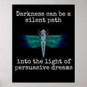 Poster Parole motivationnelle émotionnelle omniprésente (Devant)