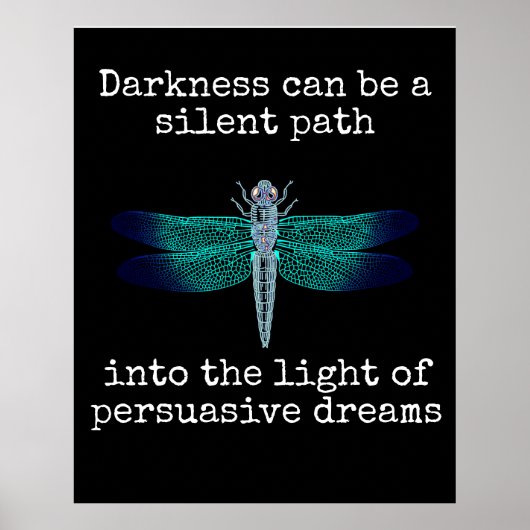 Poster Parole motivationnelle émotionnelle omniprésente (Devant)