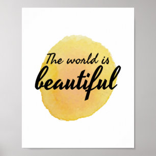 Poster paroles d'affirmation d'amour personnel