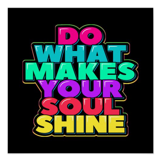 Poster Paroles de sagesse amusante (Devant)