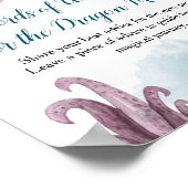 Poster Paroles de sagesse pour le Dragon Maman Dragon Bab (Coin)