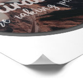 Poster paroles inspirantes du matin pour l'amour de soi (Coin)