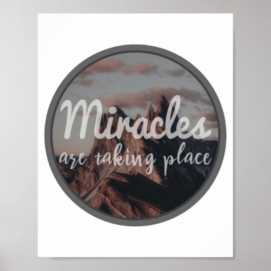 Poster paroles inspirantes du matin pour l'amour de soi (Devant)