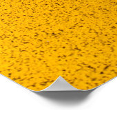 Poster Parquet jaune et orange (Coin)