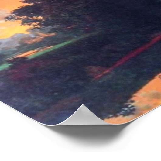 Poster Parrish (rivière) (Coin)