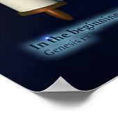 Poster Parshat Bereshit - Yesh M'ayn Construction Company (Coin)