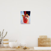 Poster Parson Jack Russell Terrier IMPRIMER (Cuisine)