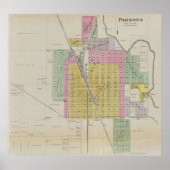 Poster Parsons, comté de Labette, Kansas (Devant)