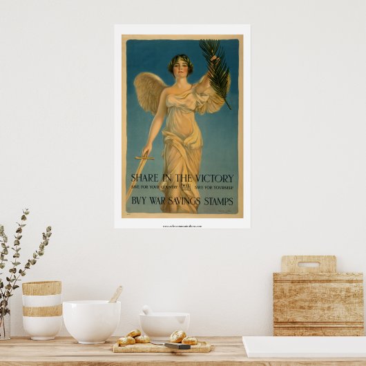 Poster Part dans la victoire (Cuisine)