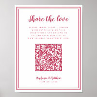 Partage de photos de mariage Partagez l'amour Code