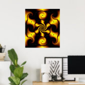 Poster Partage des spiritueux (Bureau à domicile)