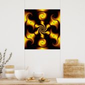 Poster Partage des spiritueux (Cuisine)
