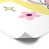 Poster partagez votre queue de coton, rétro, vintage (Coin)