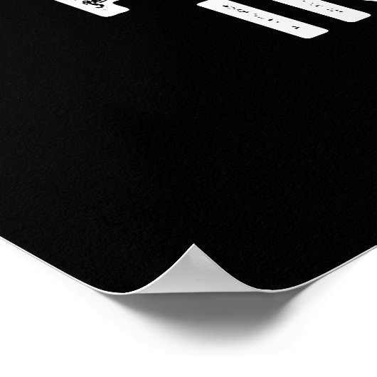 Poster Partenaires Dans Grime Funny Trash Pun Dark BG (Coin)