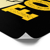 Poster Partenaires De Golf Papa & Fille Pour La Vie (Coin)