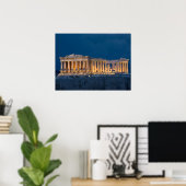 Poster Partenon. Athènes, Grèce (Bureau à domicile)