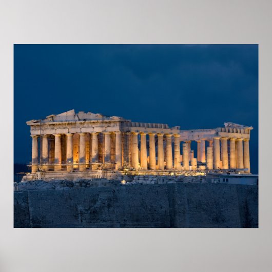 Poster Partenon. Athènes, Grèce (Devant)