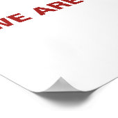 Poster Parti d'adieu du Corps des Marines des États-Unis  (Coin)