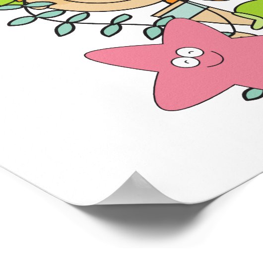 Poster Parti de la sirène (Coin)