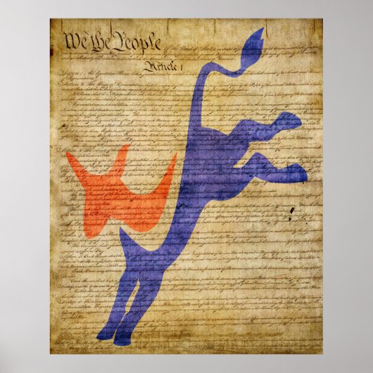 Poster Parti démocratique (Devant)