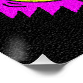 Poster Parti d'Halloween Jack OLantern et Bugle Purple (Coin)