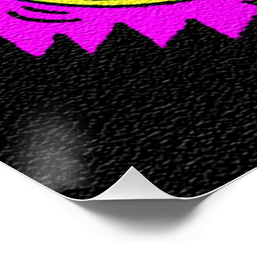 Poster Parti d'Halloween Jack OLantern et Bugle Purple (Coin)