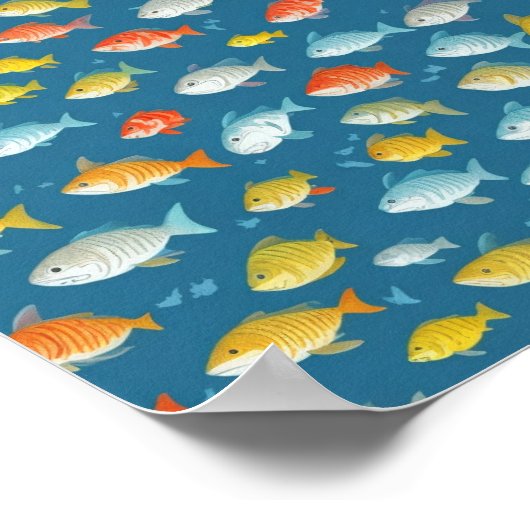 Poster Parti du poisson (Coin)