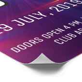 Poster Parti Karaoke | DJ | Club Flyer (Coin)