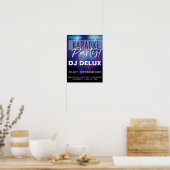 Poster Parti Karaoke | DJ | Club Flyer (Cuisine)