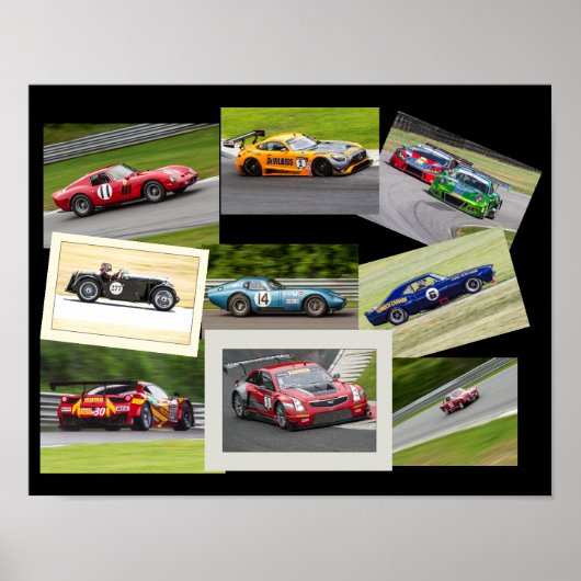 Poster Parti pour la course (Devant)